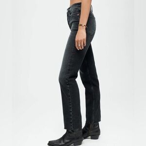 Re/Done Comfort Stretch High Rise Stove Pipe Jeans Size 26